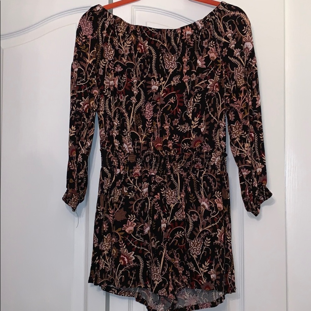 Free People open back romper